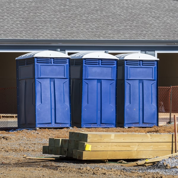 how do you ensure the portable toilets are secure and safe from vandalism during an event in Seneca MO